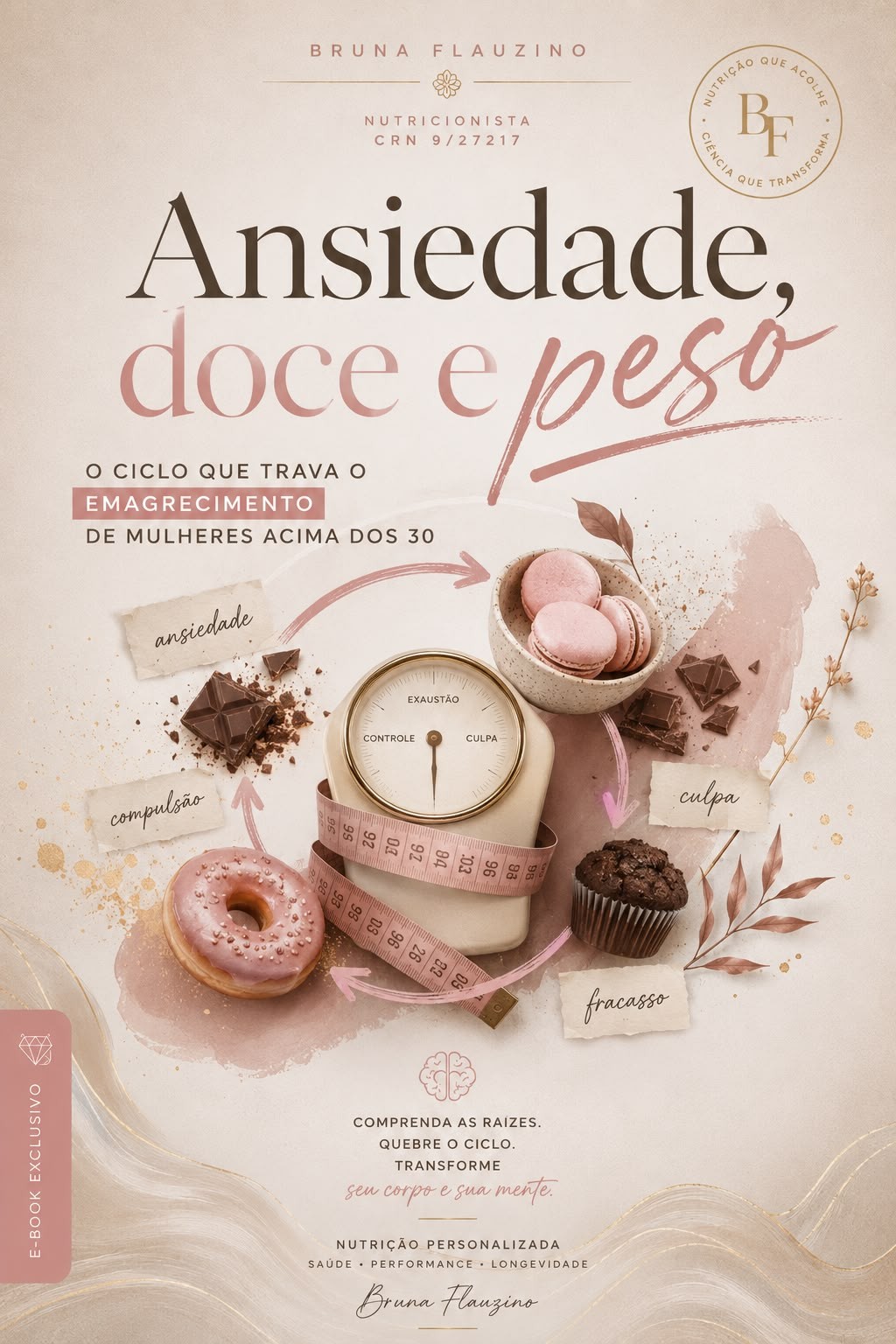 Capa do e-book Ansiedade, doce e peso