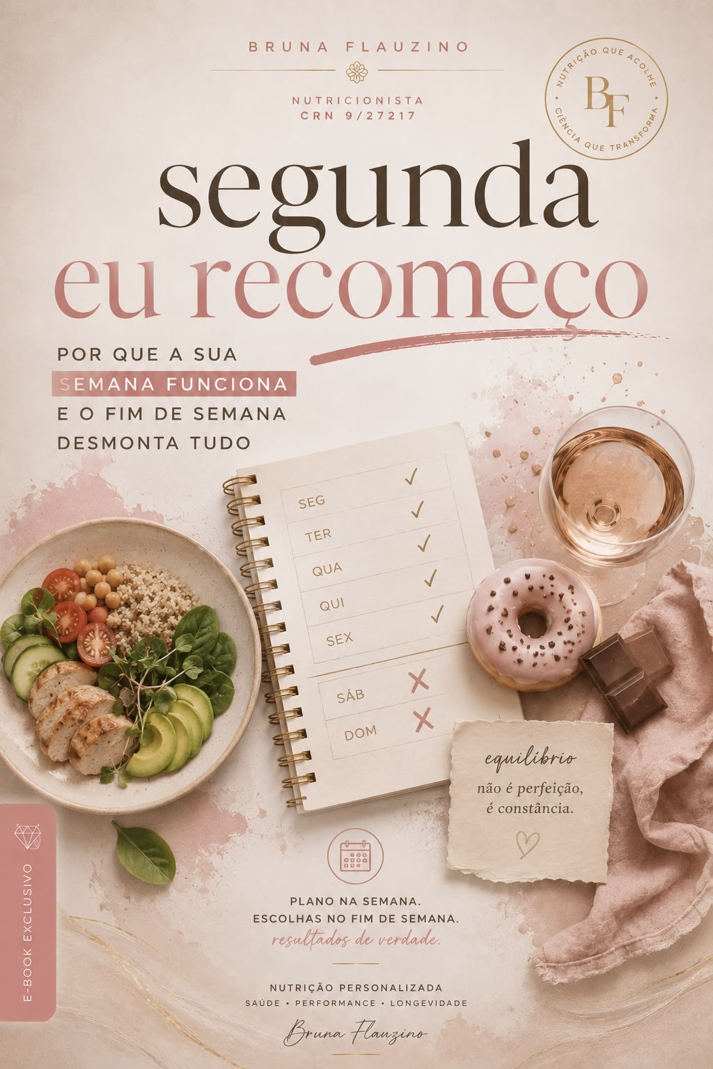 Capa do e-book Segunda eu recomeço